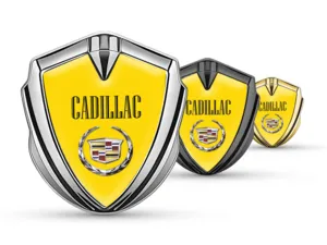 Cadillac Metall Emblem Abzeichen Pro Stil Edelstahl